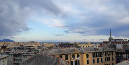 GENOVA CARIGNANO APPARTAMENTO VANI SUGGESTIVA VISTA MARE